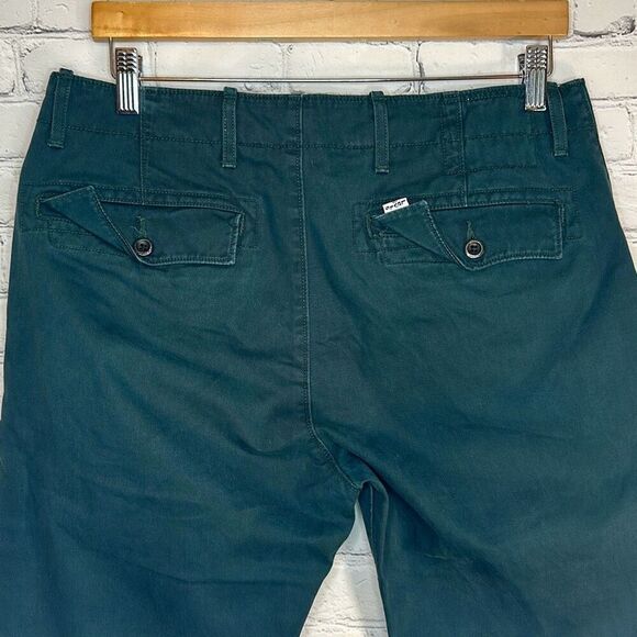 Levi’s Mens Green Chino Khaki Pants size 32x34 White Tab I.D. 55688 - Picture 5 of 11